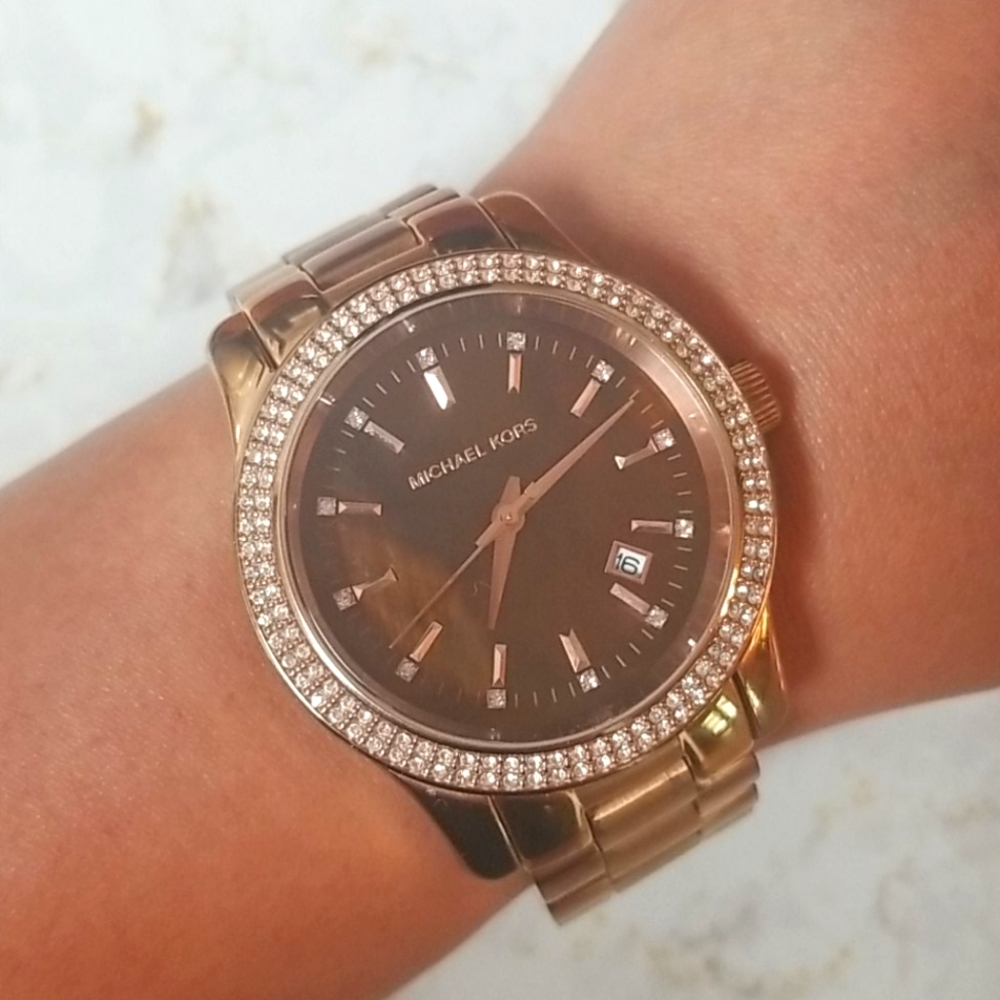 Michael Kors watch in Rose Gold